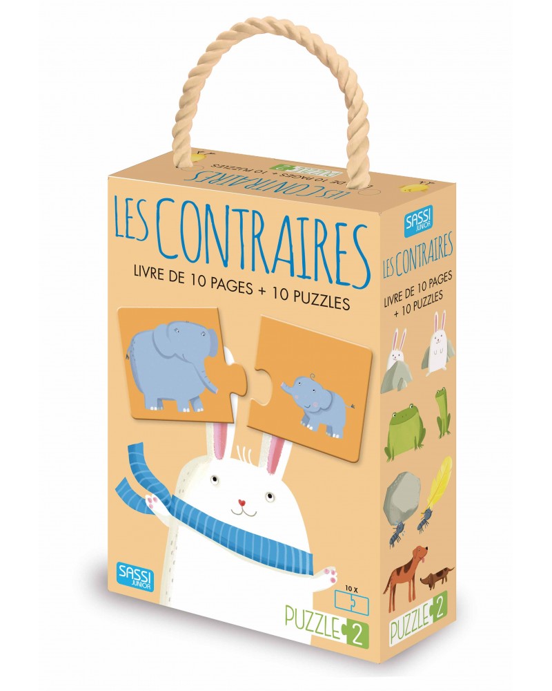 Puzzle Les contraires Puzzles  – Serpent à Lunettes